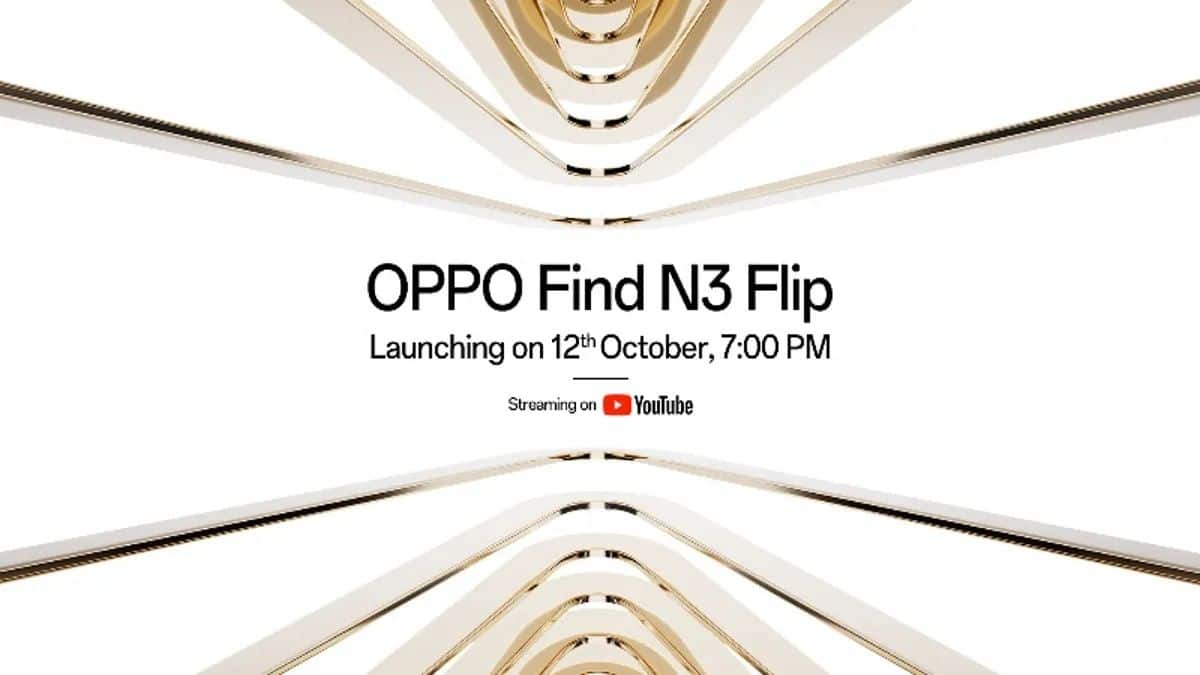 OPPO Find N3 Flip Price In India Tipped Ahead Of October 12th Launch