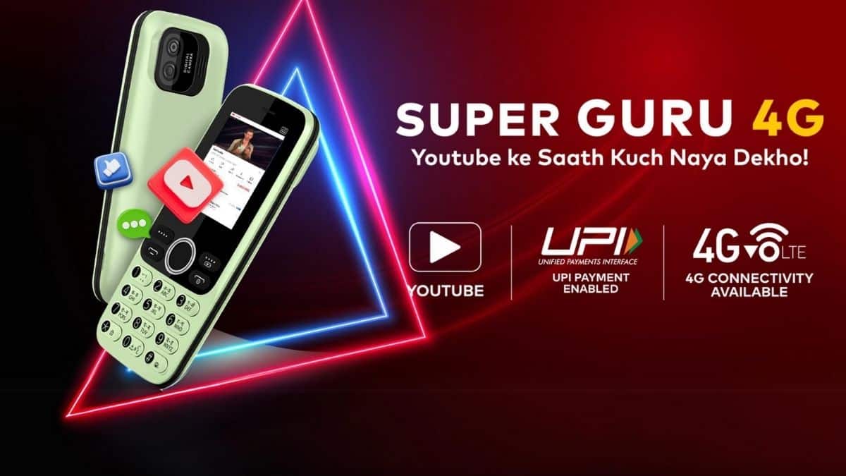 Itel Super Guru G With Youtube Upi Support Launched In India Price