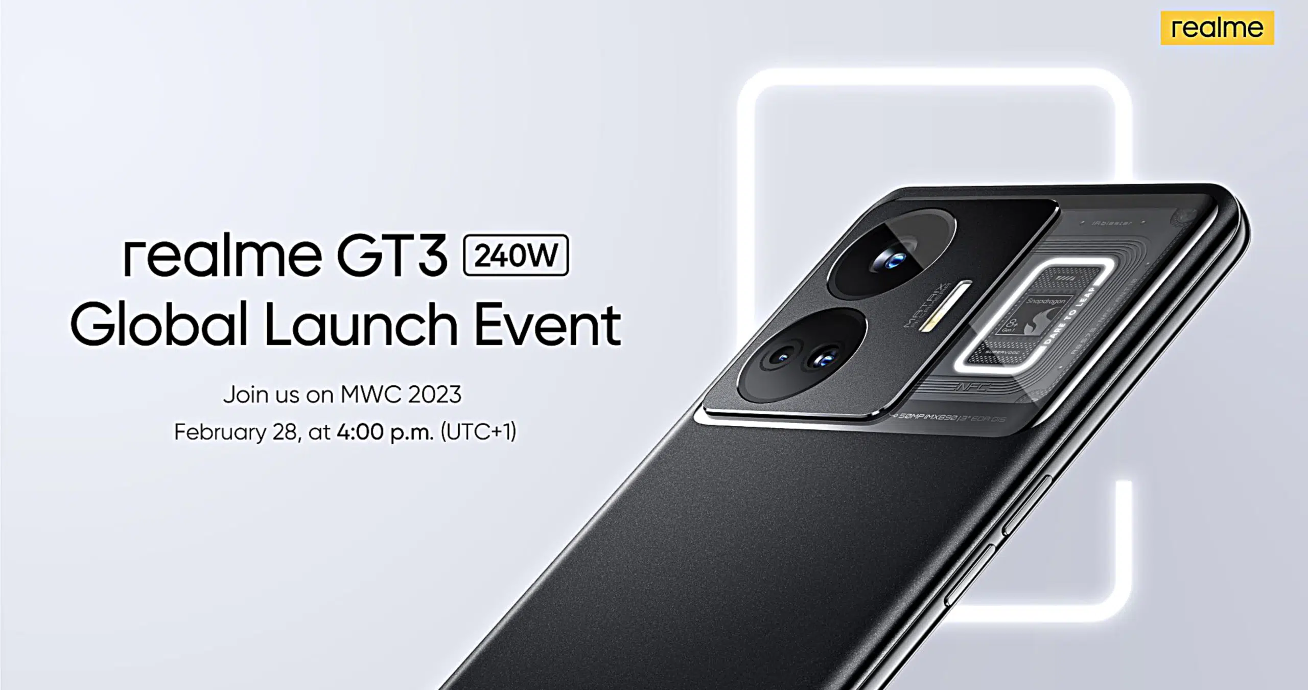 Realme GT 3 Launch date Confirmed