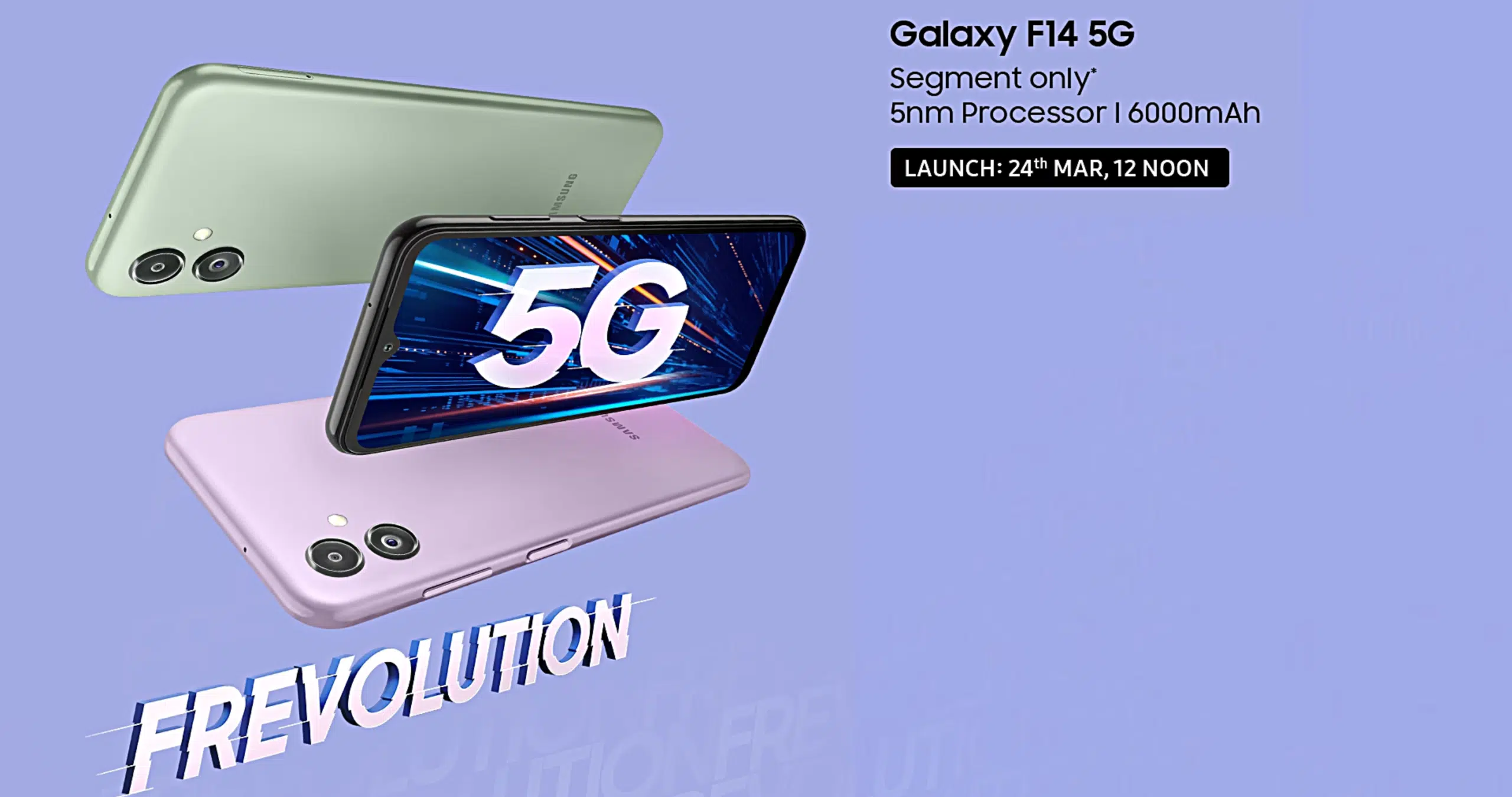 Samsung Galaxy F14 5G launch date confirmed