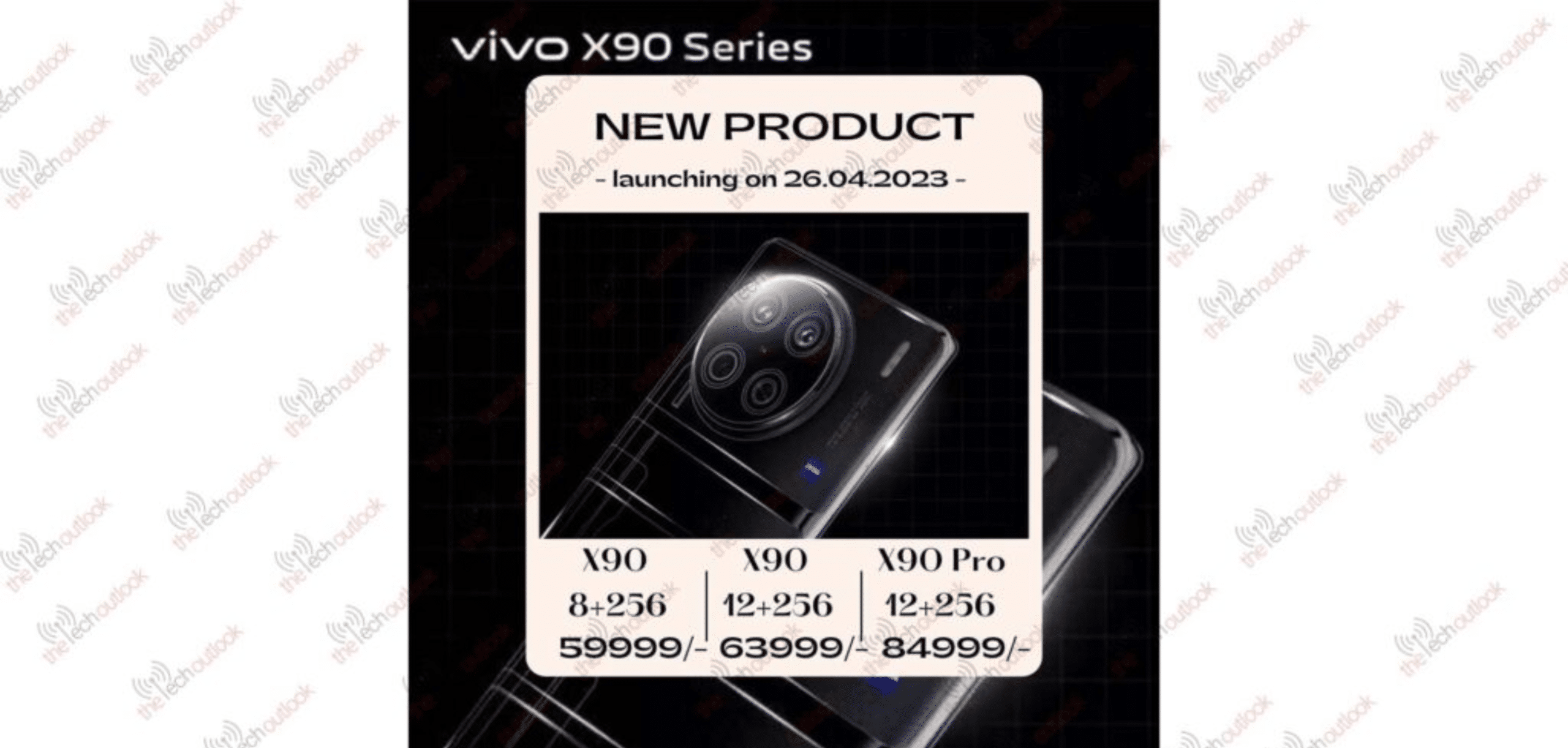 Vivo X90 and Vivo X90 Pro India Prices