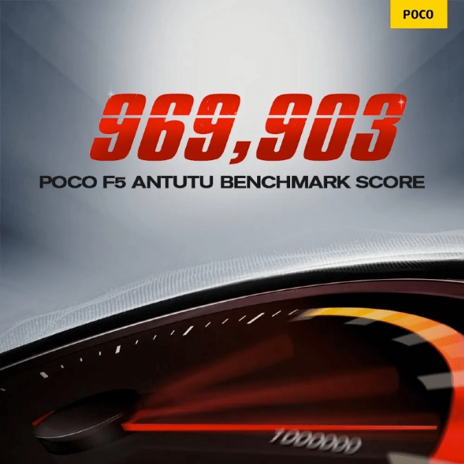 Poco F5 5G AnTuTu Score