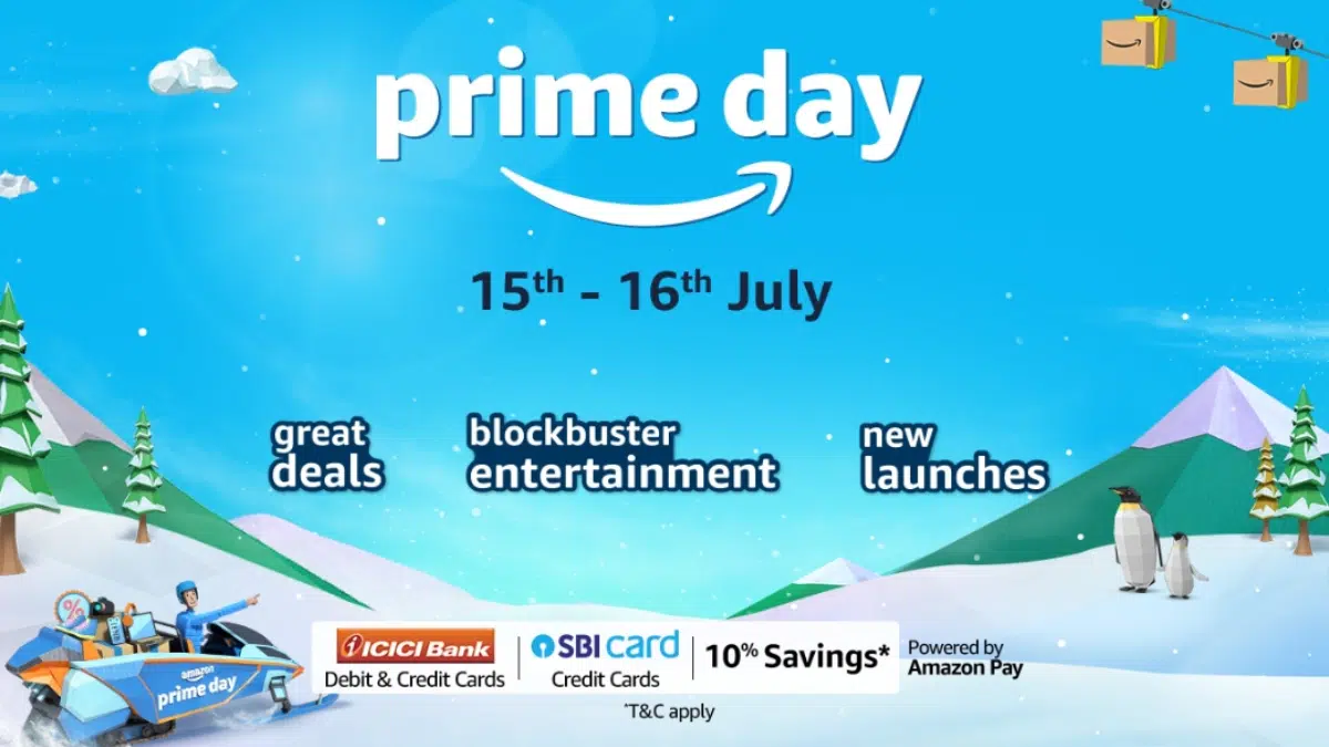Amazon Prime days starts from 15th - 16th July