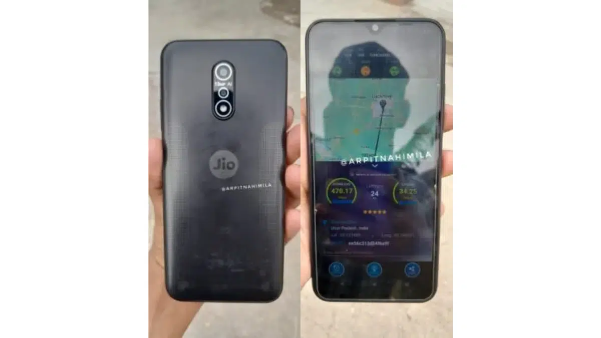Jio Phone 5G Hands on images are revealed