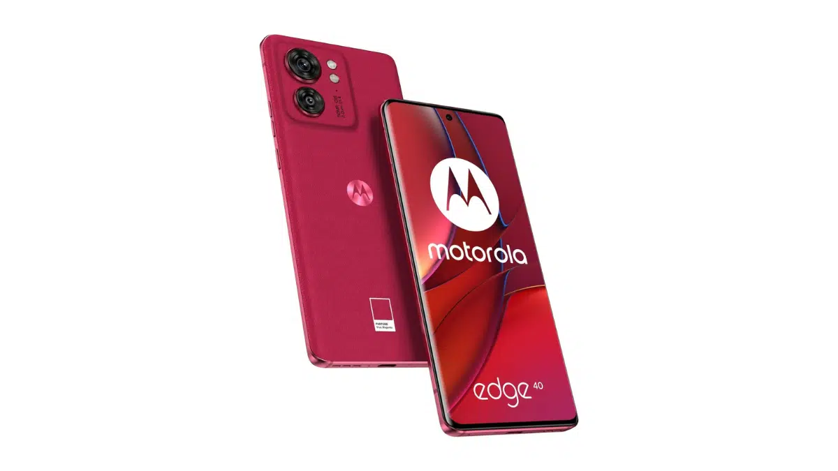 Motorola Edge 40 Viva Magenta Color Going on Sale Today