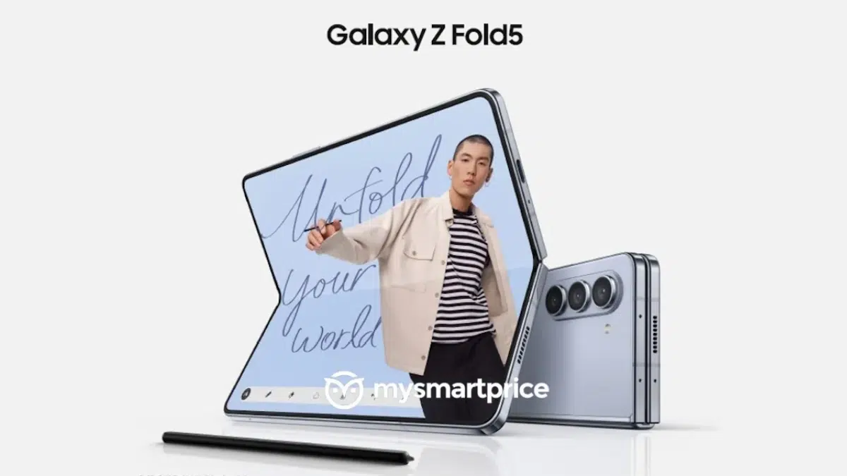 Samsung Galaxy Z Fold 5 Press renders are revealed