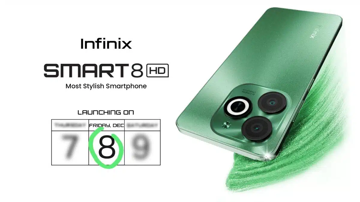 Infinix Smart 8 HD magic ring feature teased