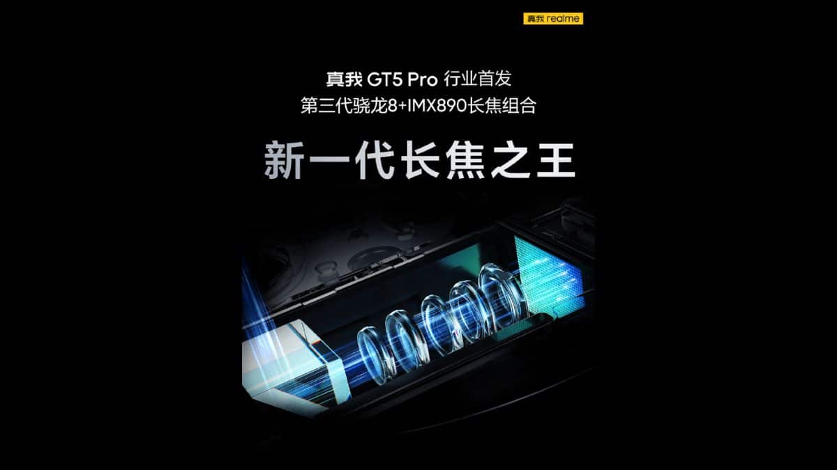 Realme GT 5 Pro camera details