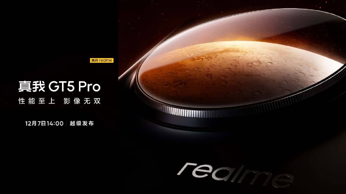 Realme GT 5 Pro launch date officially confirmed