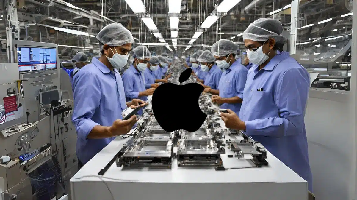Apple's aggressive push: aims to produce one lakh crore iPhones in India,  by the end of FY24