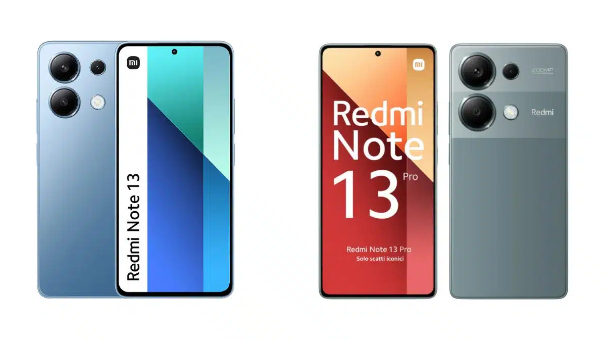Redmi Note 13 Pro 4G, Note 13 4G renders, prices, specifications are revealed