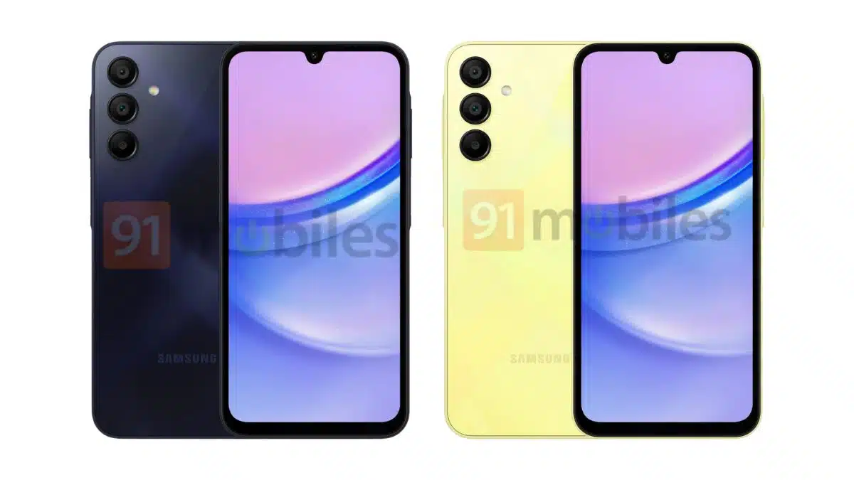 Samsung Galaxy A15 European variant renders are revealed