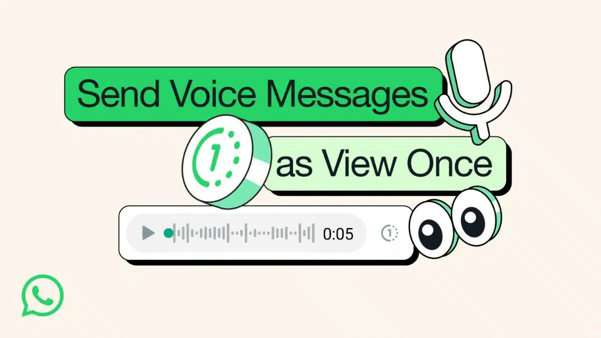 WhatsApp now let you send voice messages that will only play once