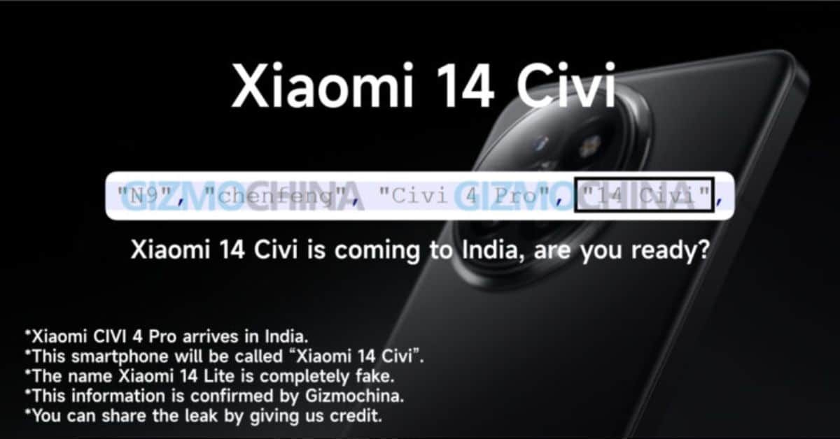 Xiaomi 14 CIVI