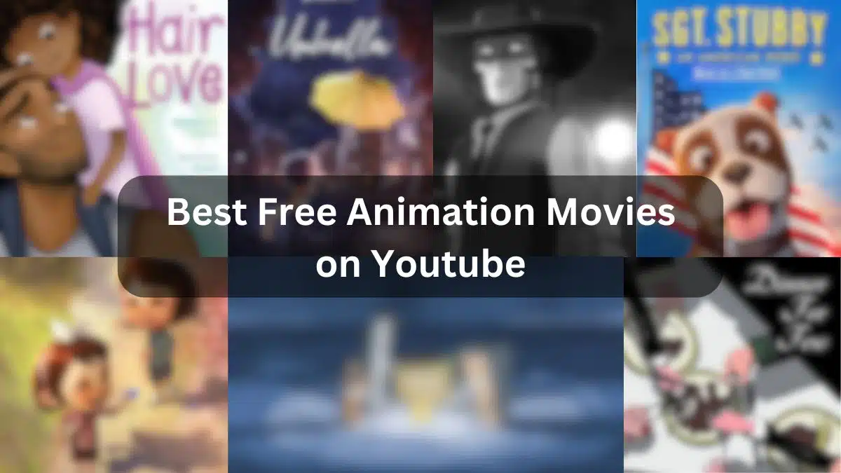 Best Animation Movies on Youtube