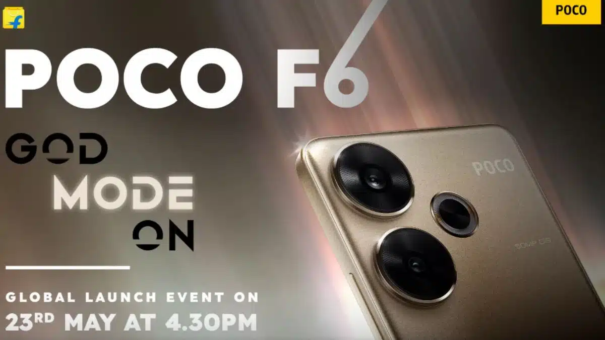 launch of POCO F6 on May 23rd Image