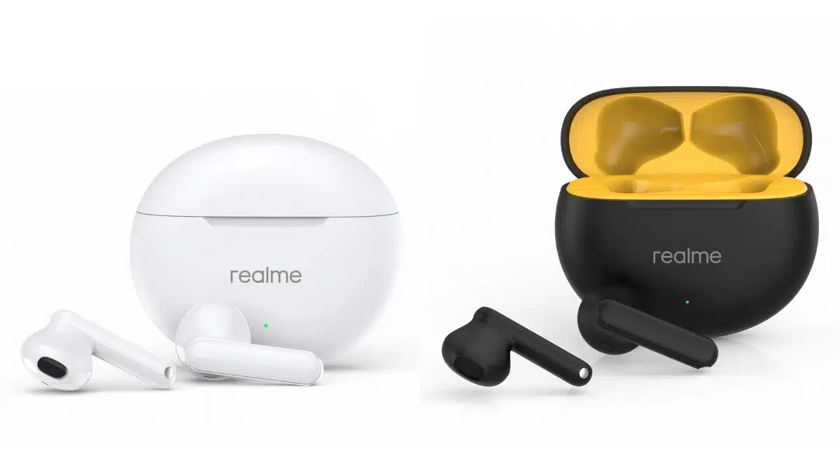 Realme Buds T01 Black and White Variant