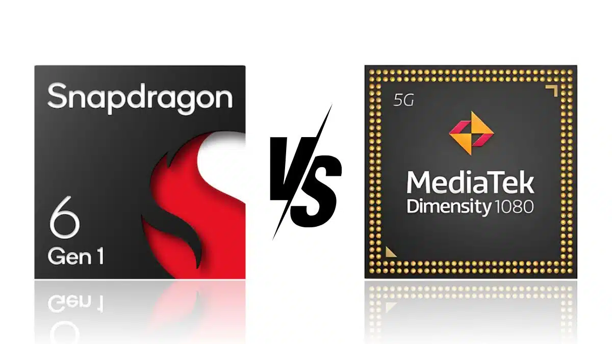 snapdragon 6 gen 1 vs dimensity 1080