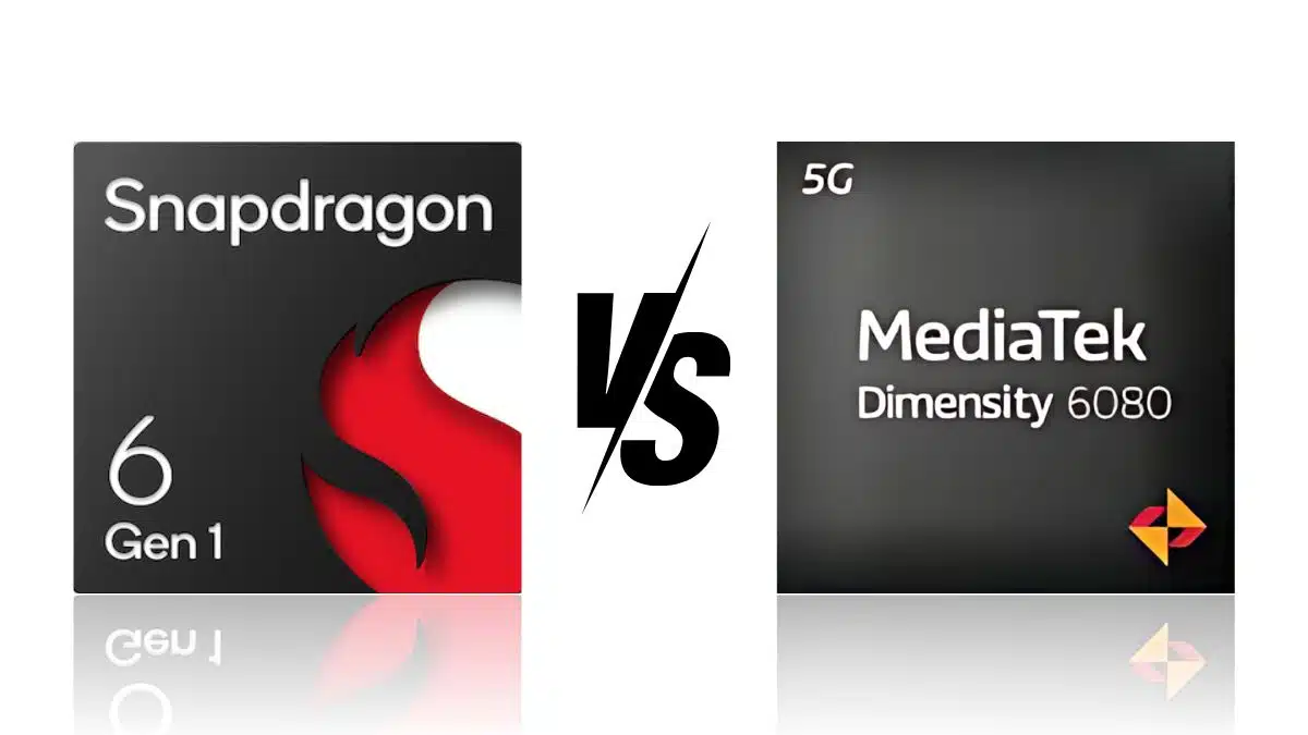 snapdragon 6 gen 1 vs dimensity 6080