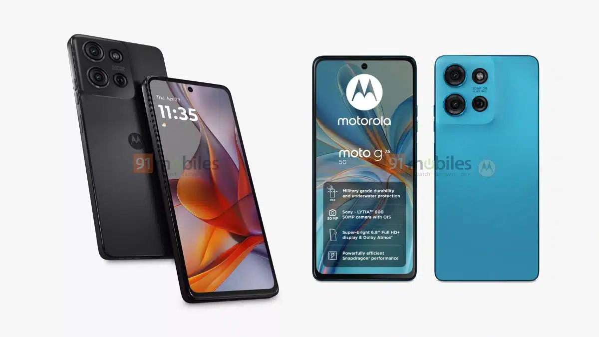 Moto G75's design and specs Image