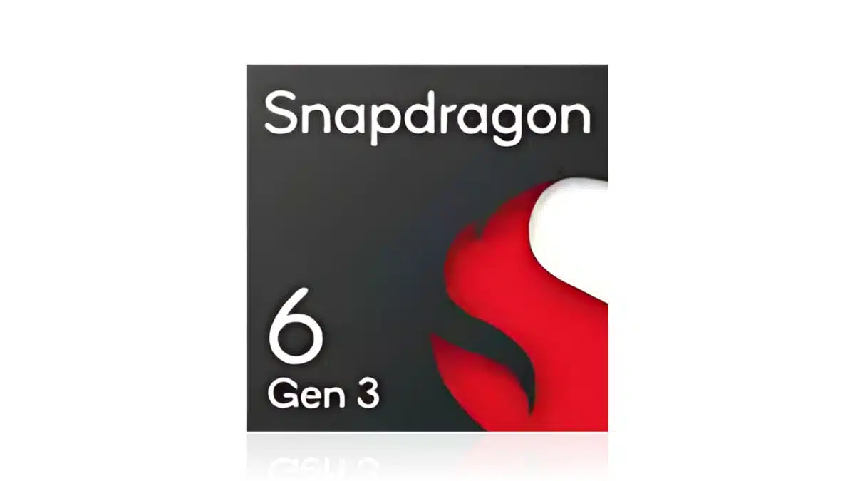 Qualcomm Snapdragon 6 Gen 3 SoC showcasing 6nm architecture, Kryo CPU, and Adreno GPU