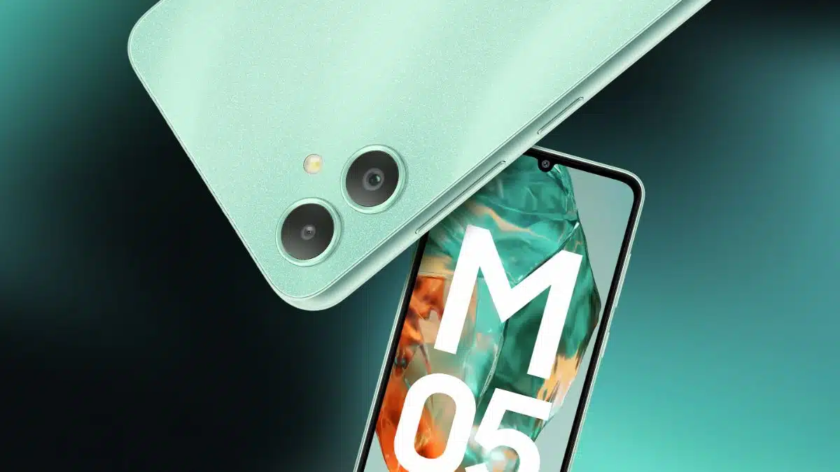 Samsung Galaxy M05 Teaser Image