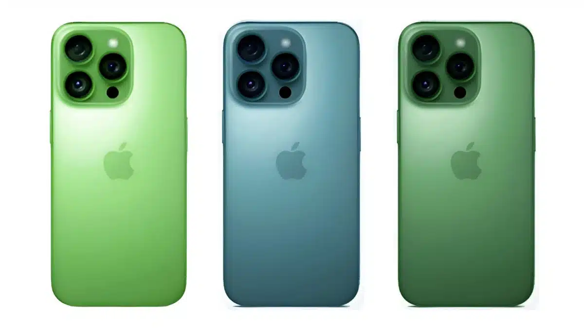 iPhone new green color 