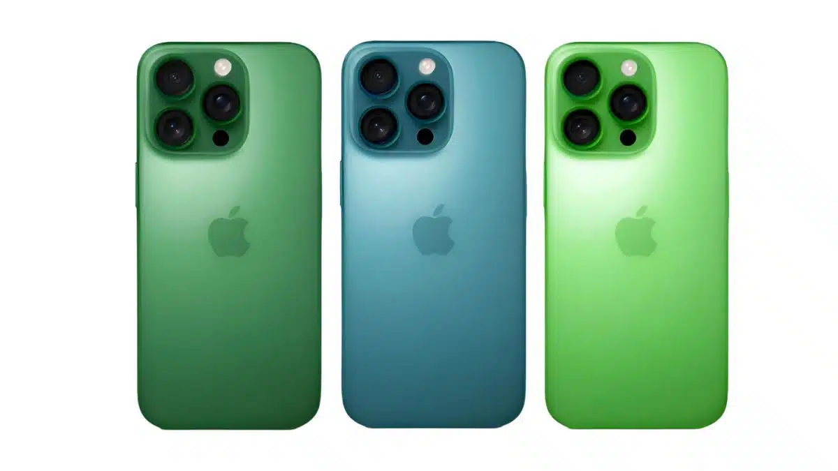 iPhone new green color variant